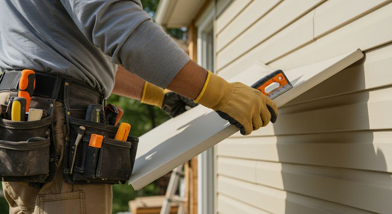 Siding Installation Near Roof Edges